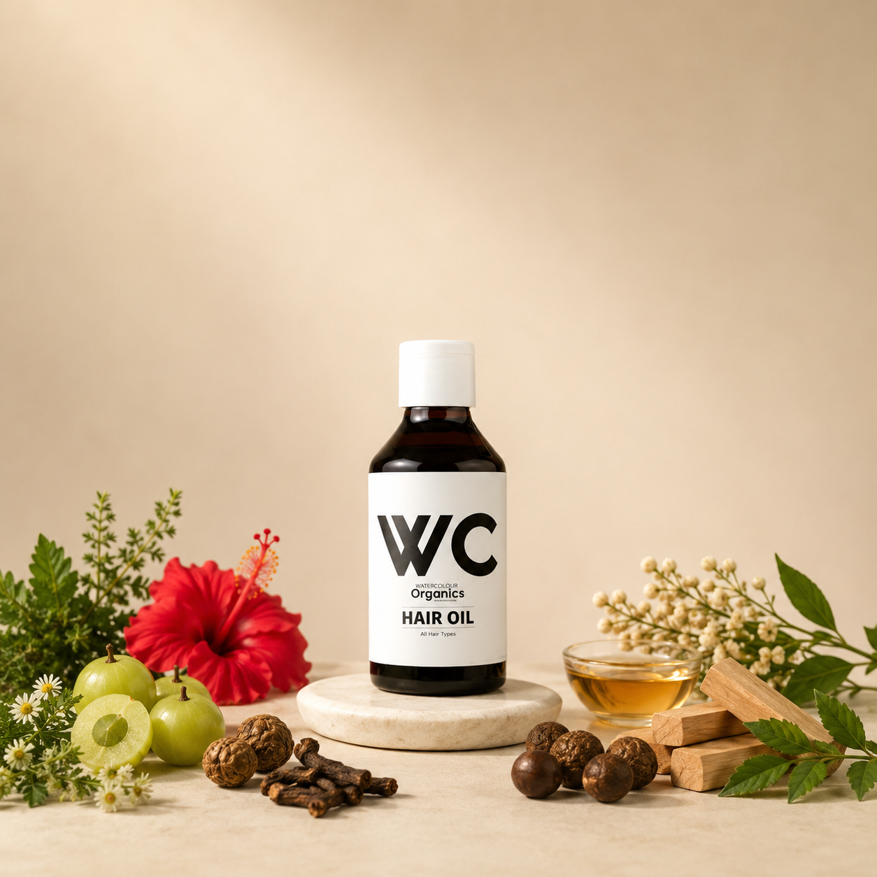 WC Hair Oil – Ayurvedic Hair Growth Oil (100ml)