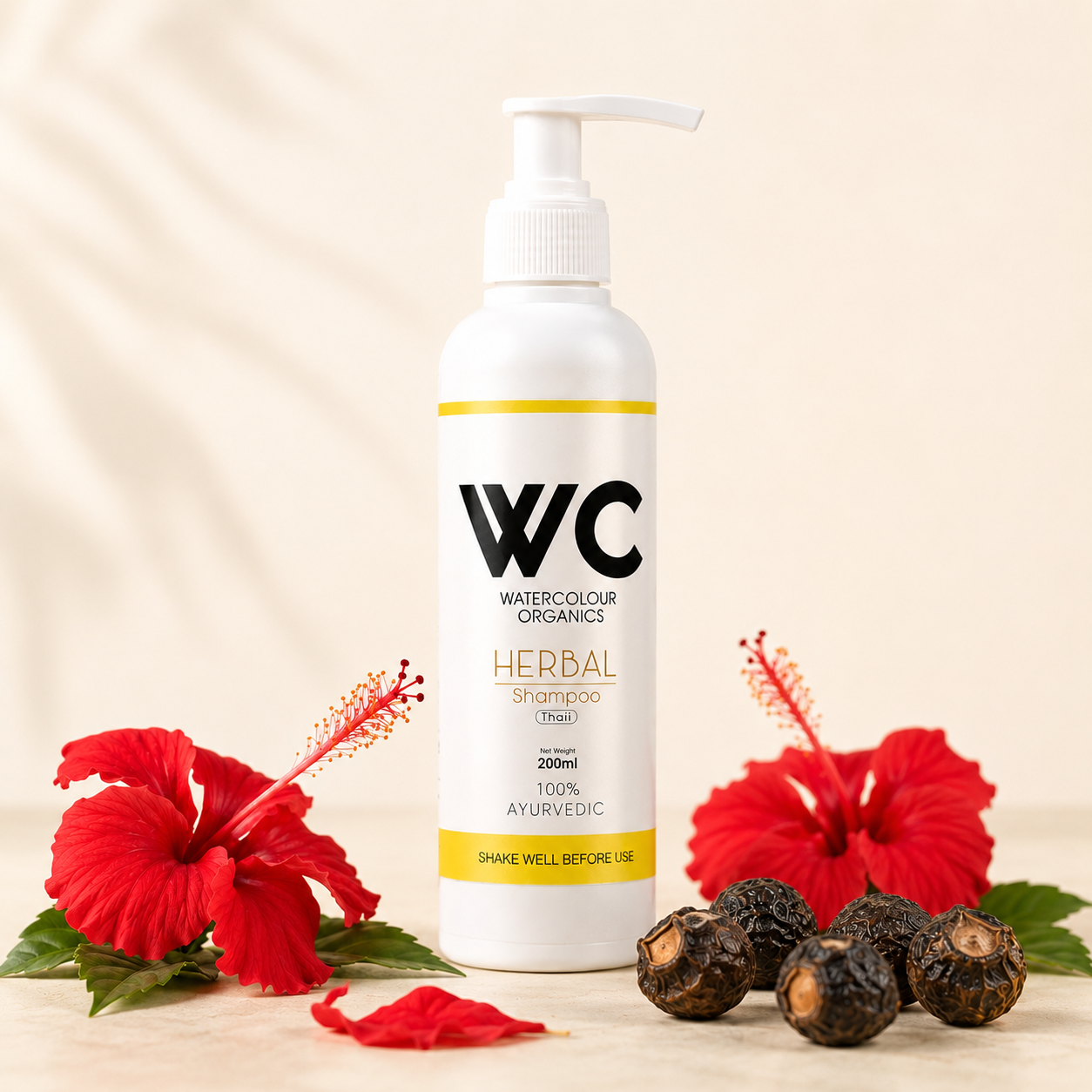 WC Herbal Thali Shampoo 200ml