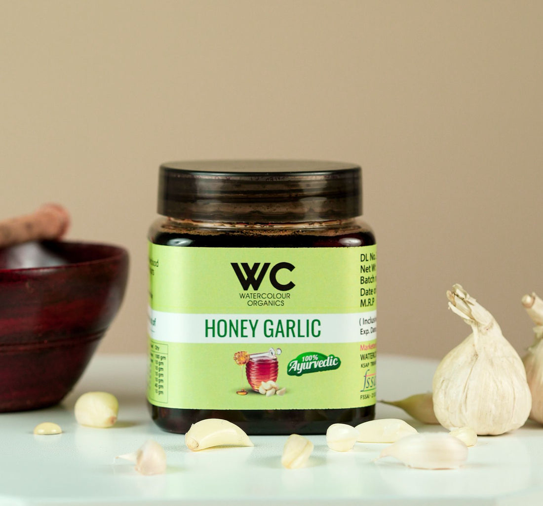 WC Organic Honey Garlic – 300gm