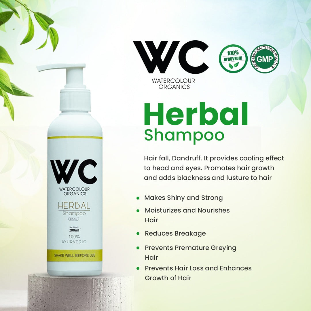 WC Herbal Thali Shampoo 200ml