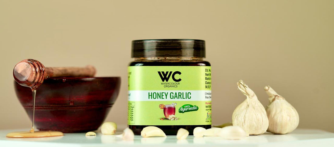 WC Organic Honey Garlic – 300gm