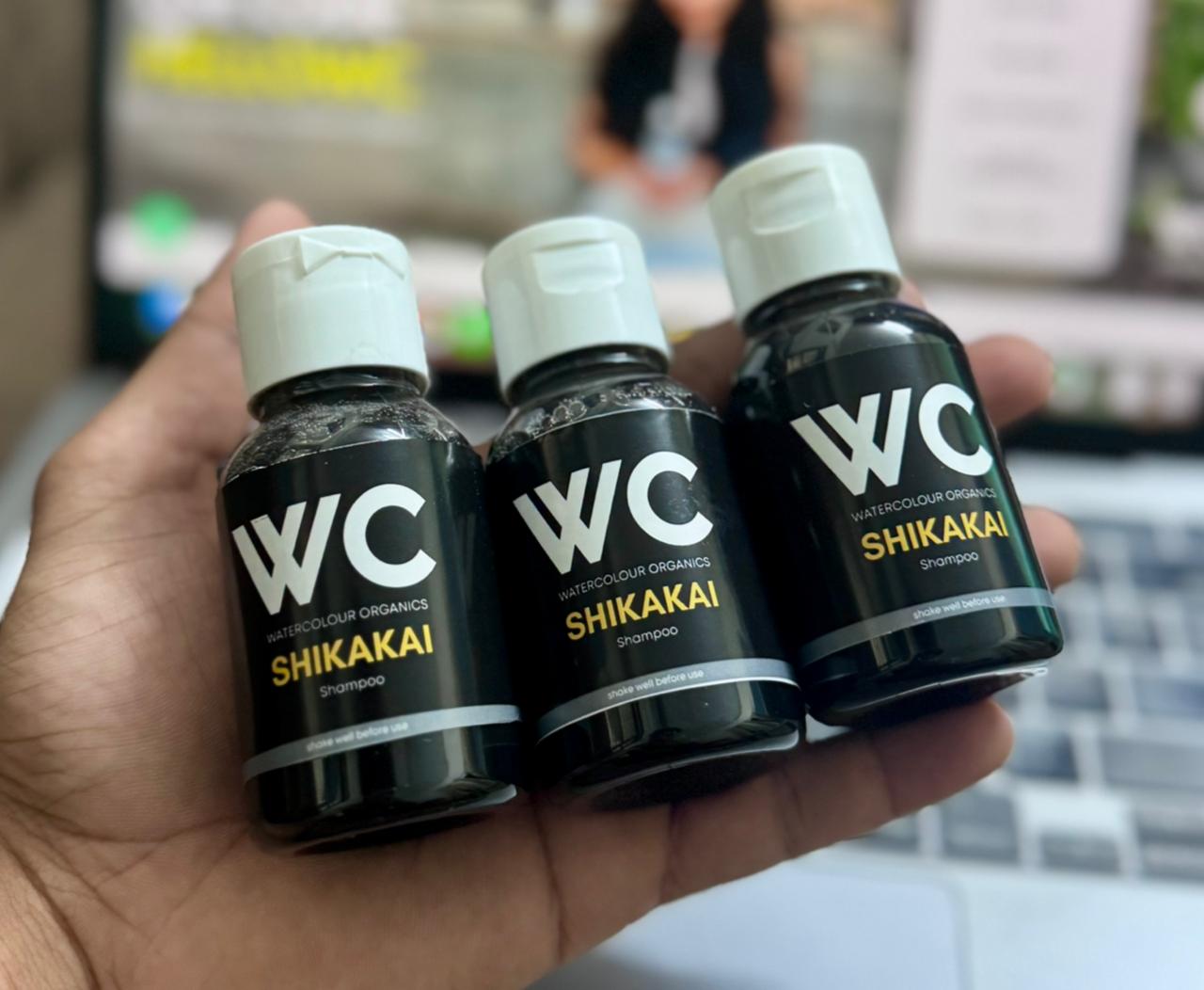 WC Shikakai Shampoo 50ML – Travel Mini Pack